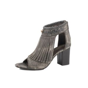 Roper Women's‎ Casual Brown Fringe Sandal Shoes Real Leather Size 8.5